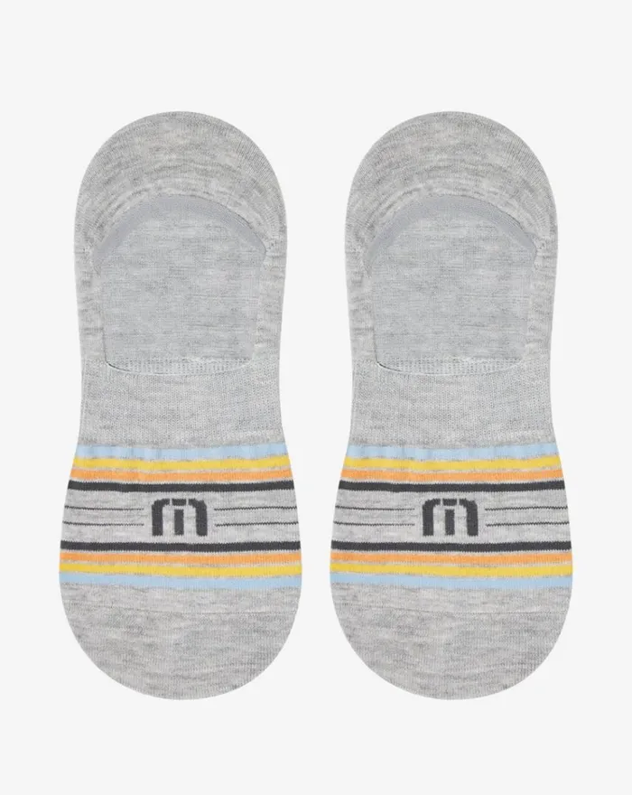 Accessories Socks TravisMathew KNICK OF TIME NO SHOW SOCK Heather Sleet