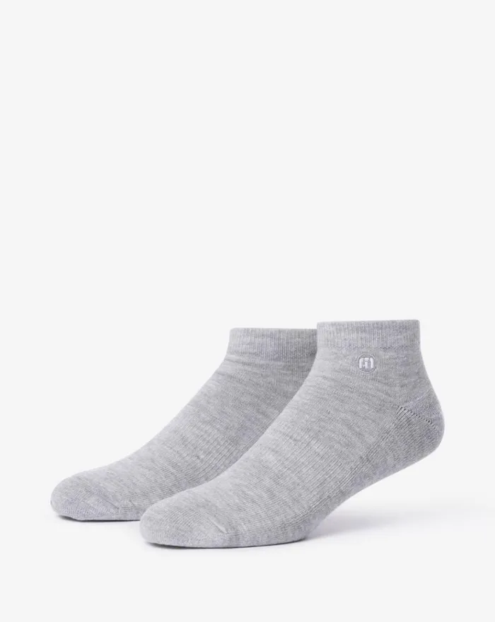Accessories Socks TravisMathew SHORTY SMALLS 20 ANKLE SOCK Heather Alloy