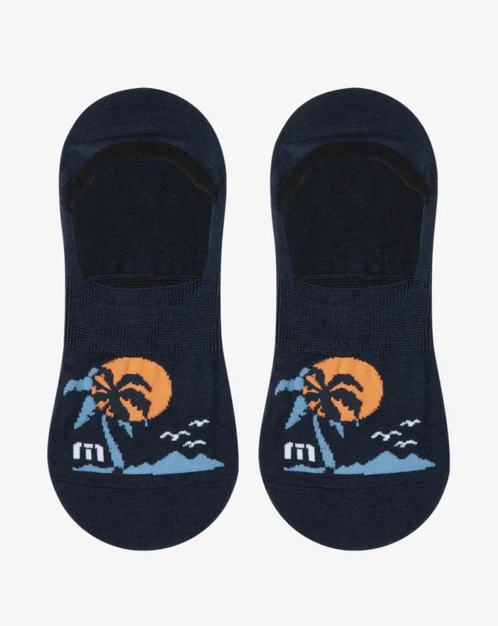 Accessories Socks TravisMathew SOUTH SEAS GETAWAY NO SHOW SOCK Total Eclipse