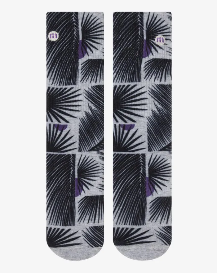 Accessories Socks TravisMathew SUNRISE SHELLS CREW SOCK Heather Sleet
