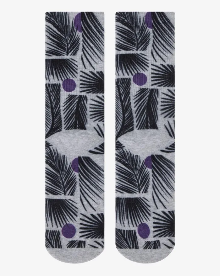 Accessories Socks TravisMathew SUNRISE SHELLS CREW SOCK Heather Sleet