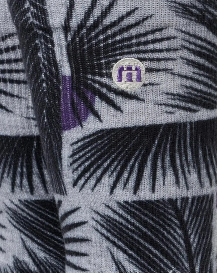 Accessories Socks TravisMathew SUNRISE SHELLS CREW SOCK Heather Sleet