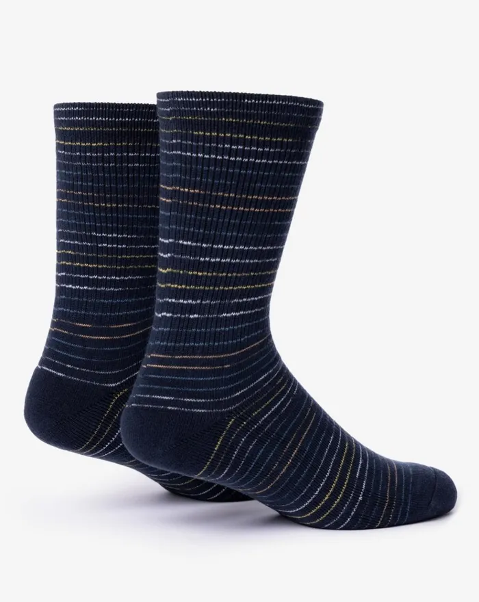 Accessories Socks TravisMathew WINDWARD COAST CREW SOCK Total Eclipse