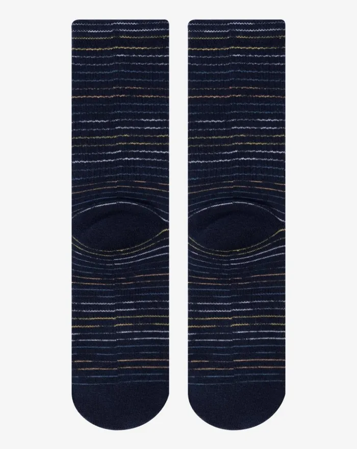 Accessories Socks TravisMathew WINDWARD COAST CREW SOCK Total Eclipse