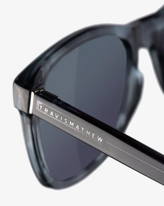 Accessories Sunglasses TravisMathew HOLY GRAIL 20 SUNGLASSES Navy Tort