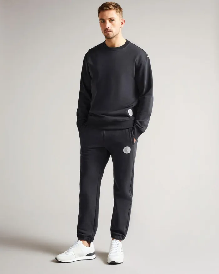 Active Jersey Joggers Black Men Ted Baker Pants Active Jersey Joggers Black Men Ted Baker Pants