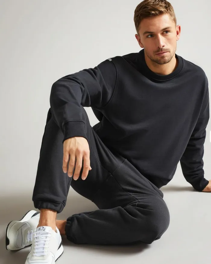Active Jersey Joggers Black Men Ted Baker Pants Active Jersey Joggers Black Men Ted Baker Pants