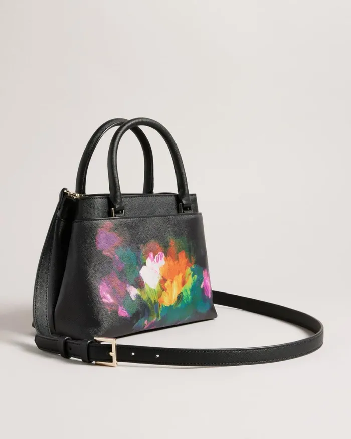 Art Print Mini Crossbody Bag Black Women Ted Baker Bags
