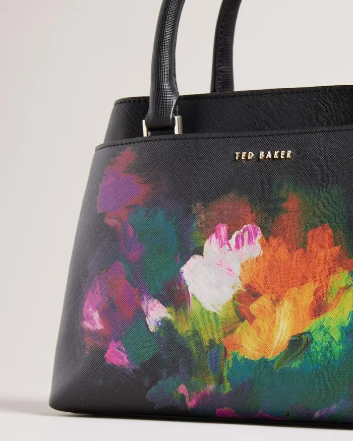 Art Print Mini Crossbody Bag Black Women Ted Baker Bags