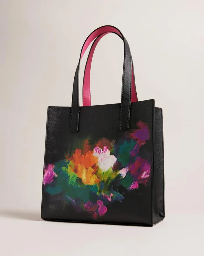 Art Print Small Icon Bag Black Women Ted Baker Bags