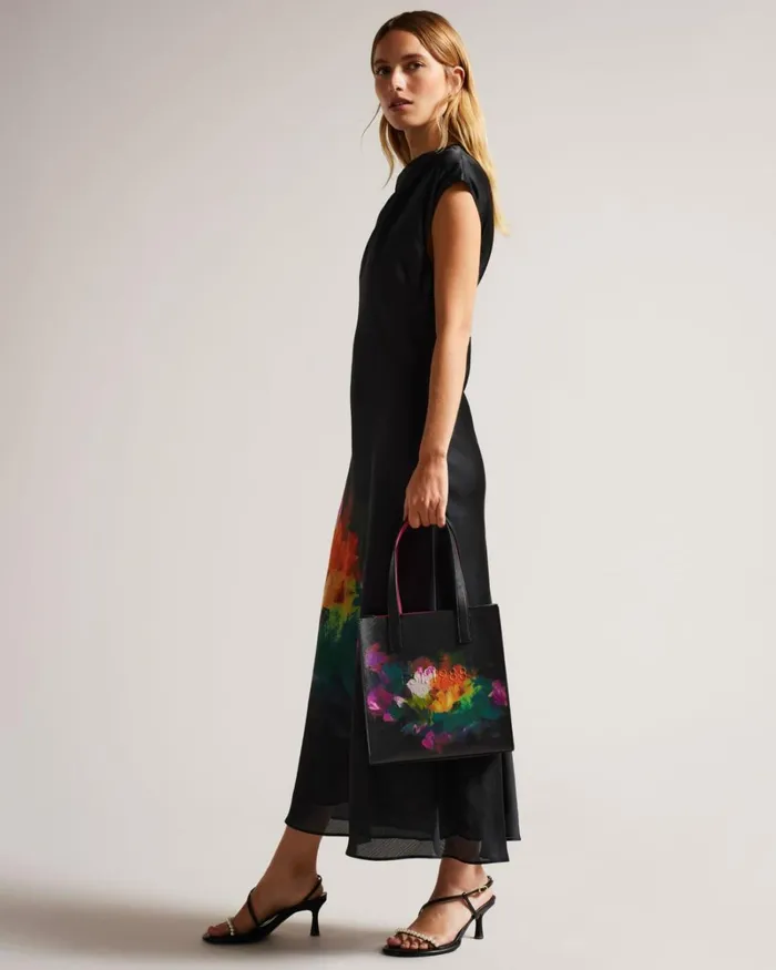 Art Print Small Icon Bag Black Women Ted Baker Bags