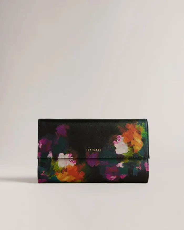 Art Print Travel Wallet Black Women Ted Baker Bags