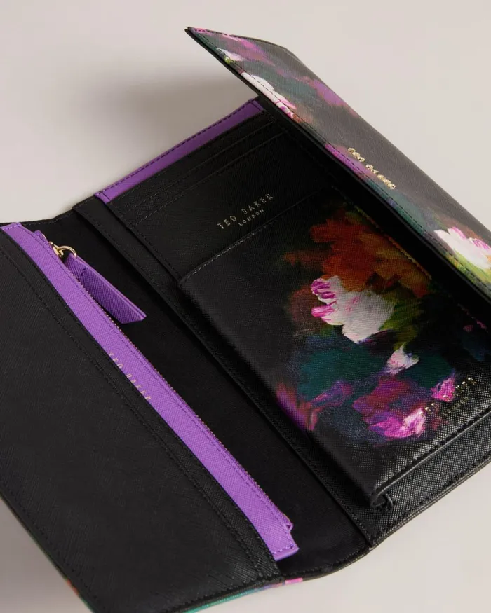 Art Print Travel Wallet Black Women Ted Baker Bags