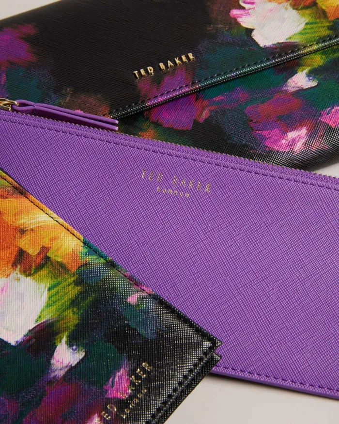 Art Print Travel Wallet Black Women Ted Baker Bags