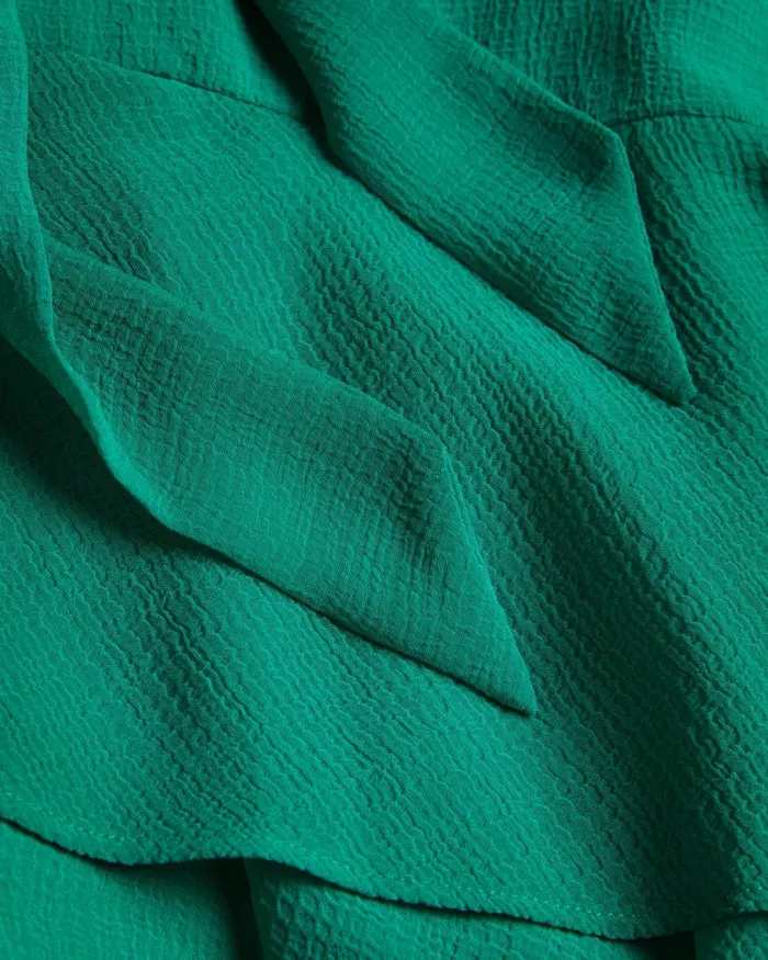 Asymmetric Tiered Mini Dress Green Women Ted Baker Clothing Asymmetric Tiered Mini Dress Green Women Ted Baker Clothing