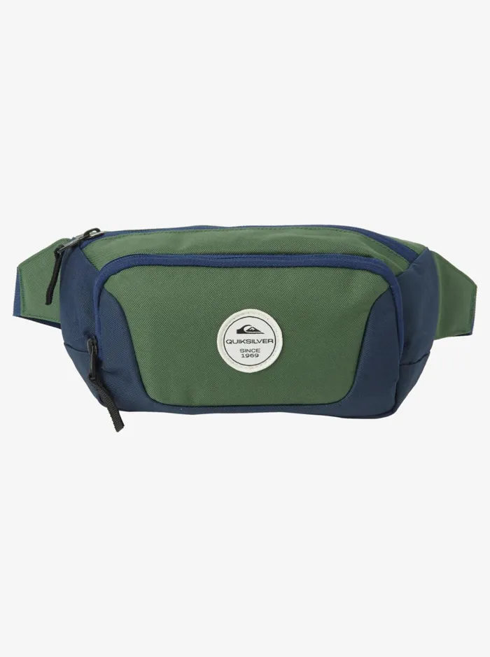 Backpacks and Bags Men Quiksilver Jungler 15l Fanny Pack Naval Academy