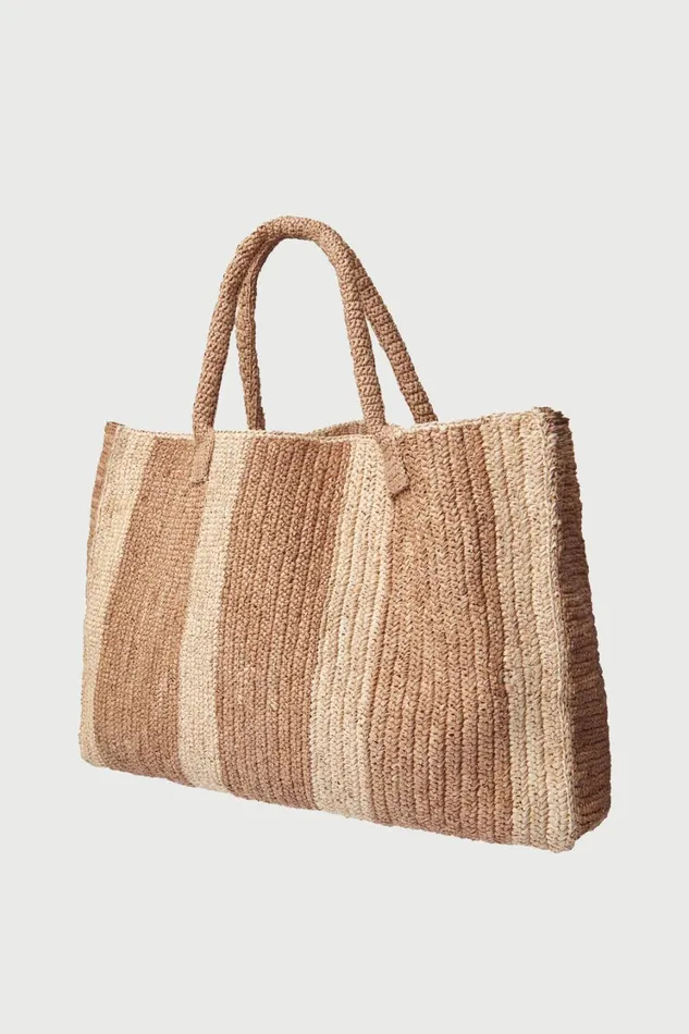 Bags Women Lee Mathews Gabriele Frantzen Weekender Sand Natural