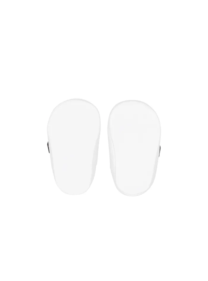Balmain Baby 19 Months Kids Velcro Trainers White