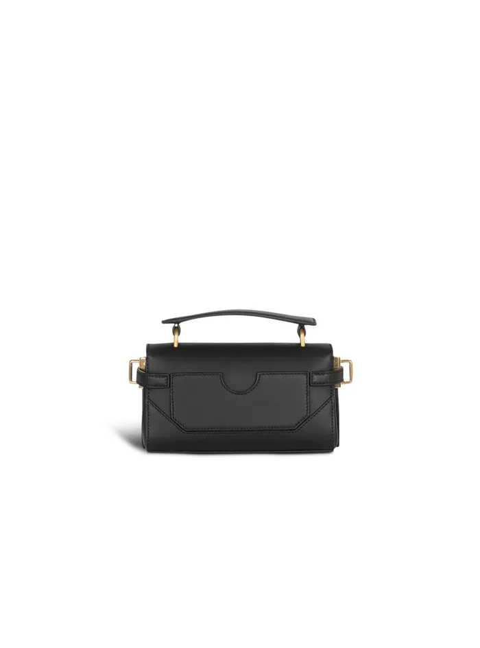 Balmain Crossbody Bags Women BBuzz 19 Leather Bag Black