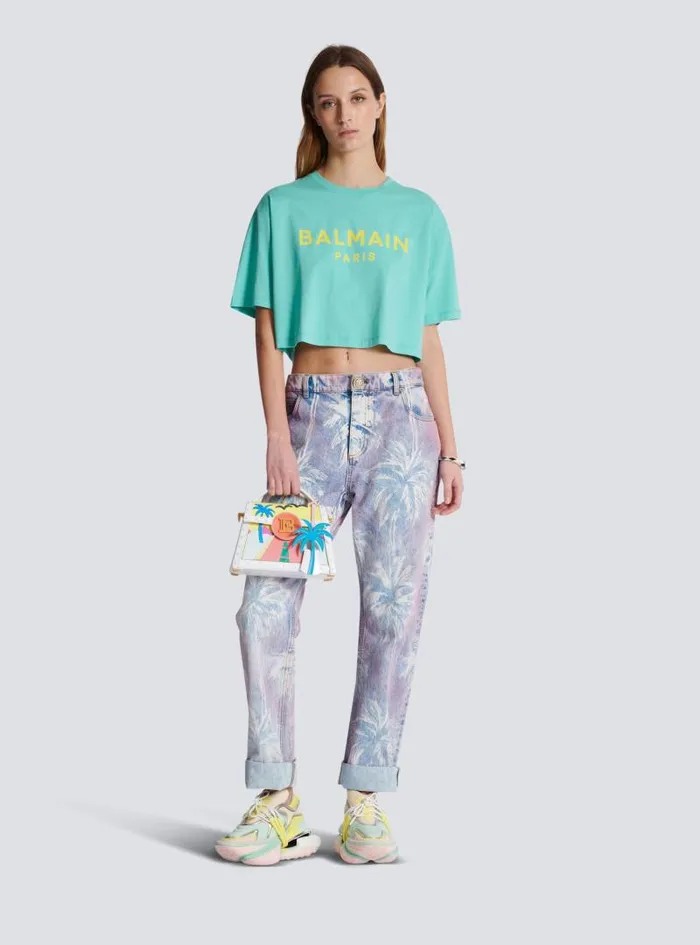 Balmain Crossbody Bags Women BBuzz Dynasty Calfskin And Postcard Patchwork Bag Multicolor Balmain Crossbody Bags Women BBuzz Dynasty Calfskin And Postcard Patchwork Bag Multicolor