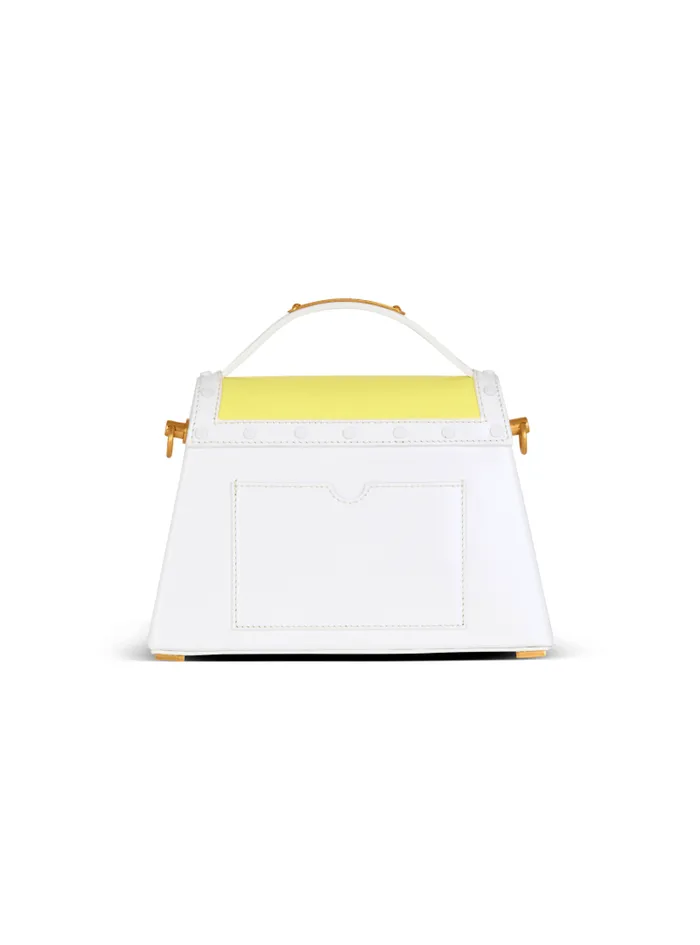 Balmain Crossbody Bags Women BBuzz Dynasty Calfskin And Postcard Patchwork Bag Multicolor