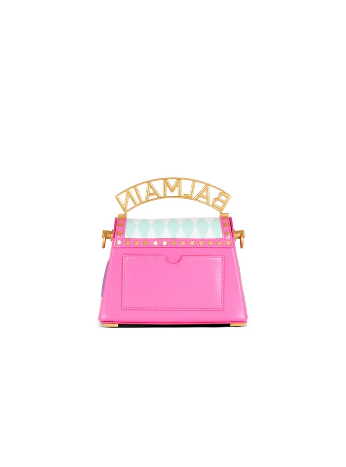 Balmain Crossbody Bags Women BBuzz Dynasty Small Bag In Printed Calfskin Multicolor