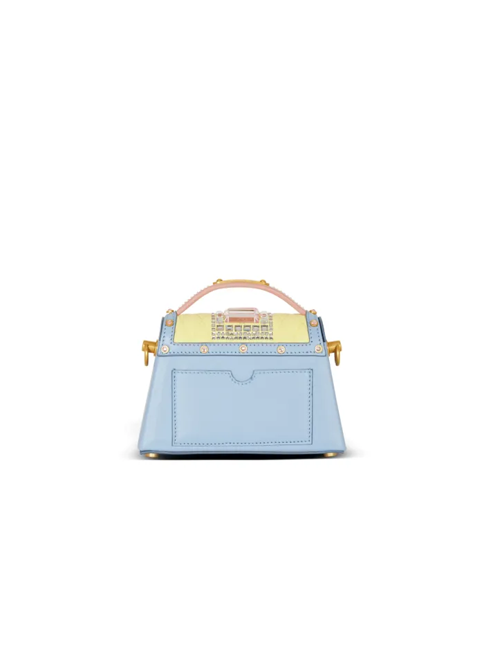 Balmain Crossbody Bags Women BBuzz Dynasty Small Suede Bag With Embroidery Multicolor