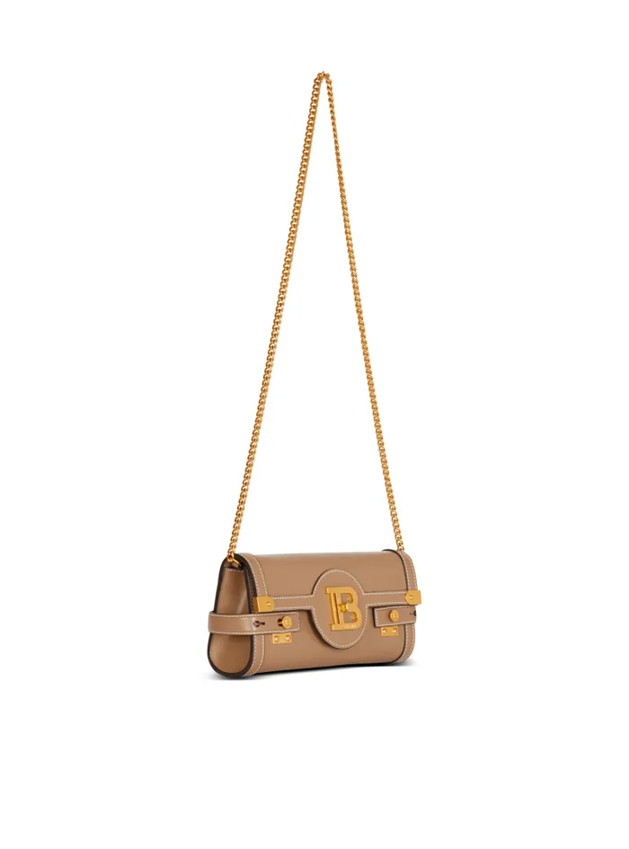 Balmain Crossbody Bags Women BBuzz Pouch 23 In Calfskin Brown
