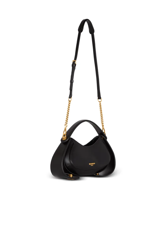 Balmain Crossbody Bags Women Medium Jolie Madame Bag In Box Leather Black