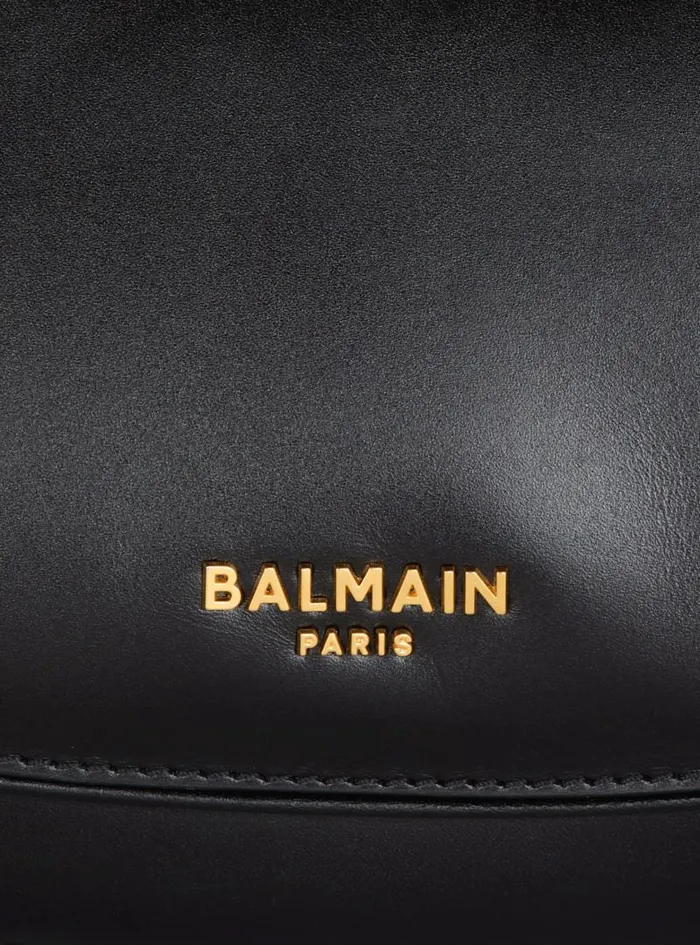 Balmain Crossbody Bags Women Small Jolie Madame Bag In Box Leather Black