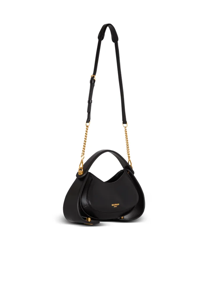 Balmain Crossbody Bags Women Small Jolie Madame Bag In Box Leather Black