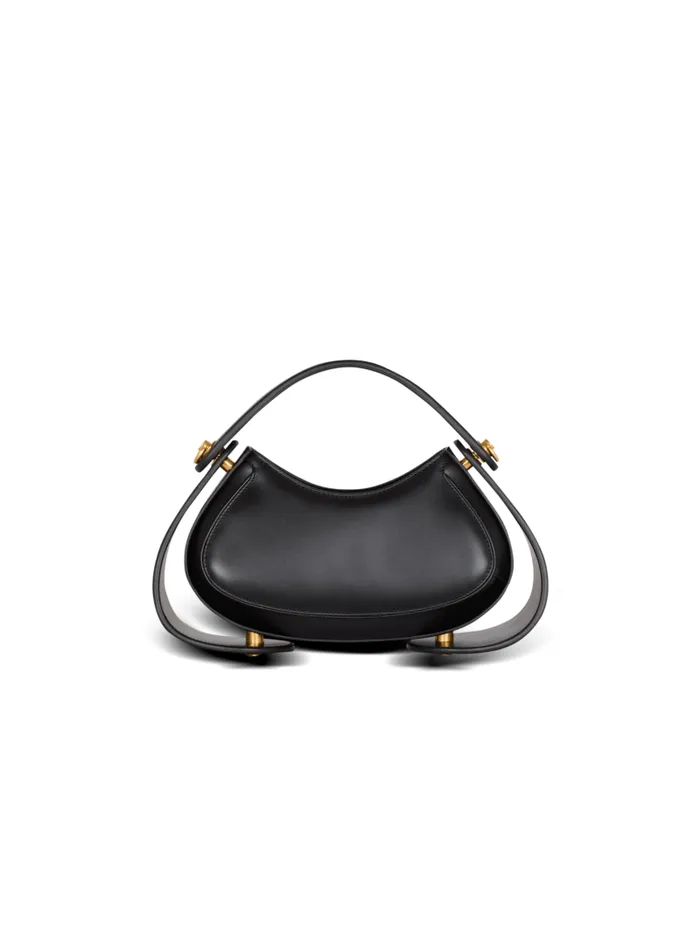 Balmain Crossbody Bags Women Small Jolie Madame Bag In Box Leather Black