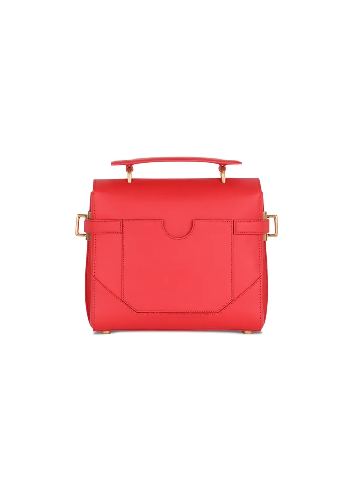 Balmain Crossbody Bags Women Smooth Leather BBuzz 23 Bag Red