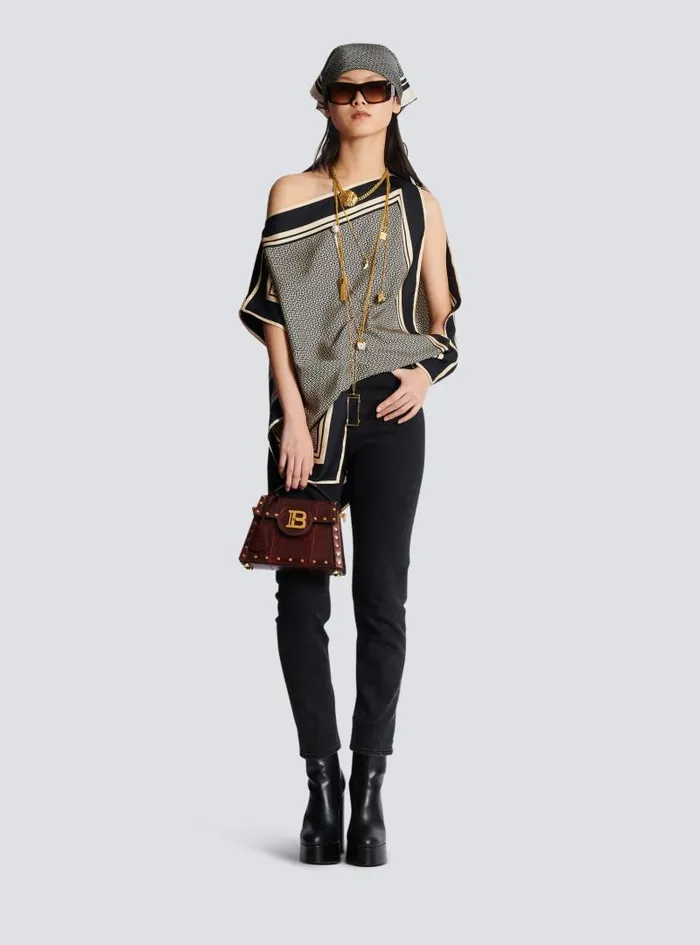 Balmain Denim Women Slimfit Denim Jeans Black