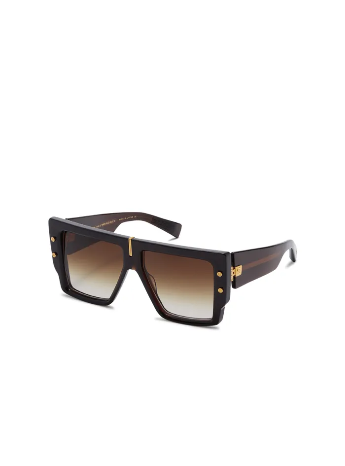 Balmain Eyewear WomenMen BGrand Sunglasses Brown