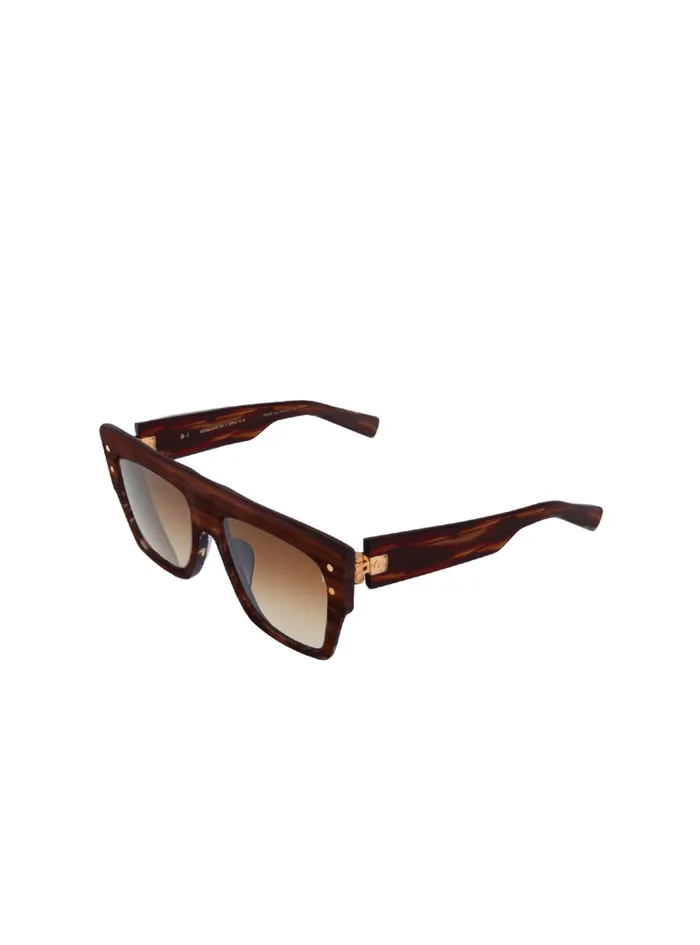 Balmain Eyewear WomenMen BI Sunglasses Brown