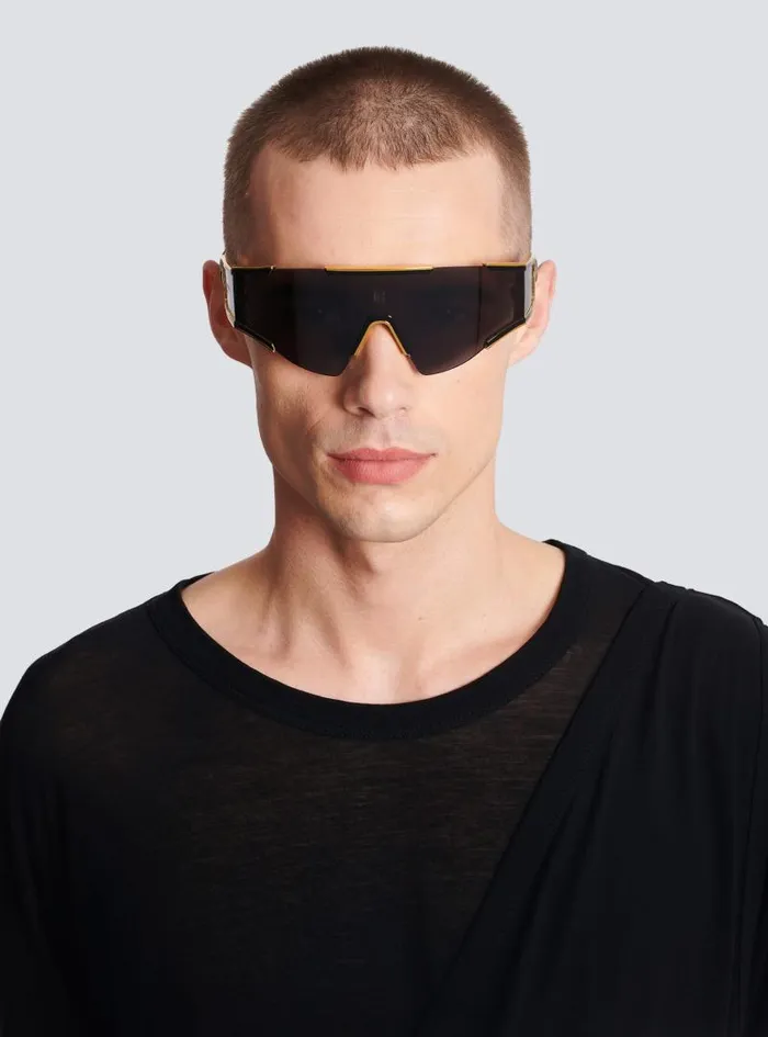Balmain Eyewear WomenMen Fleche Sunglasses Black