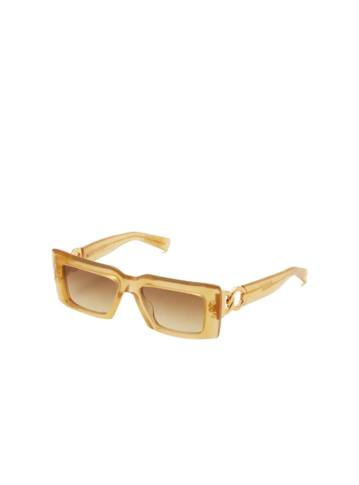 Balmain Eyewear WomenMen Imprial Sunglasses Yellow