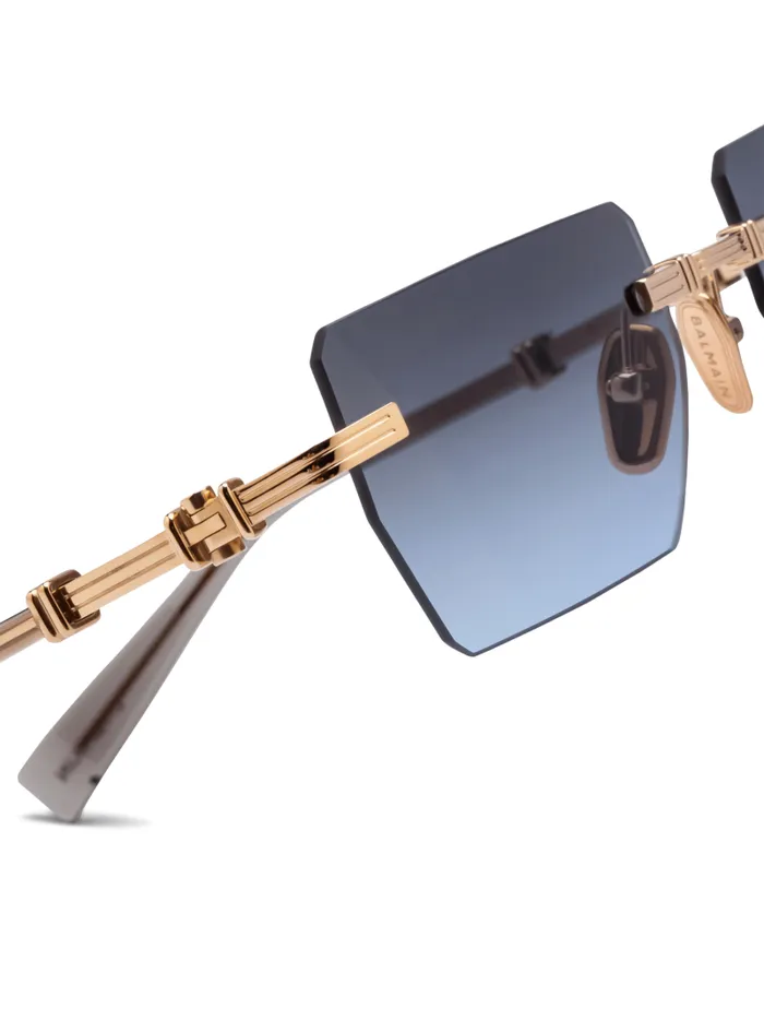 Balmain Eyewear WomenMen Pierre Sunglasses Blue