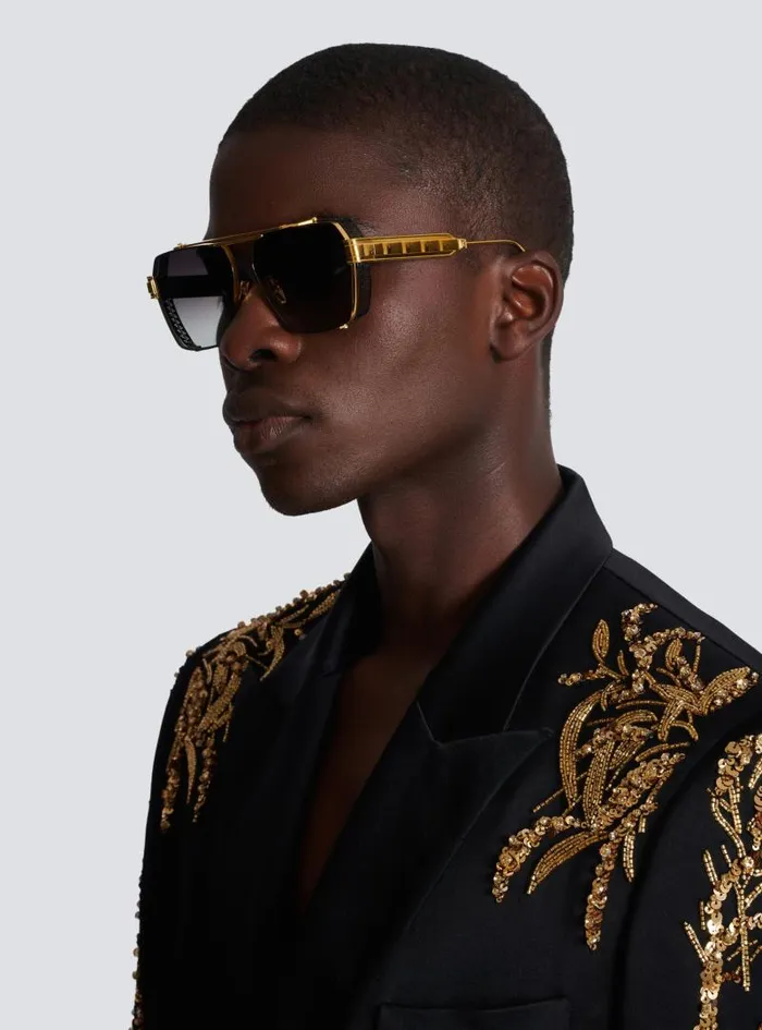Balmain Eyewear WomenMen Premier Sunglasses Black