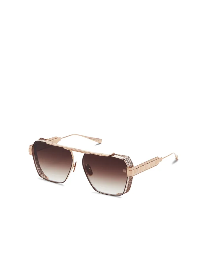 Balmain Eyewear WomenMen Premier Sunglasses Brown