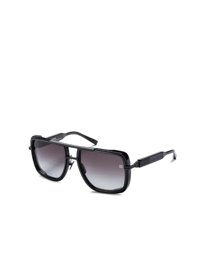 Balmain Eyewear WomenMen Soldier Sunglasses Black