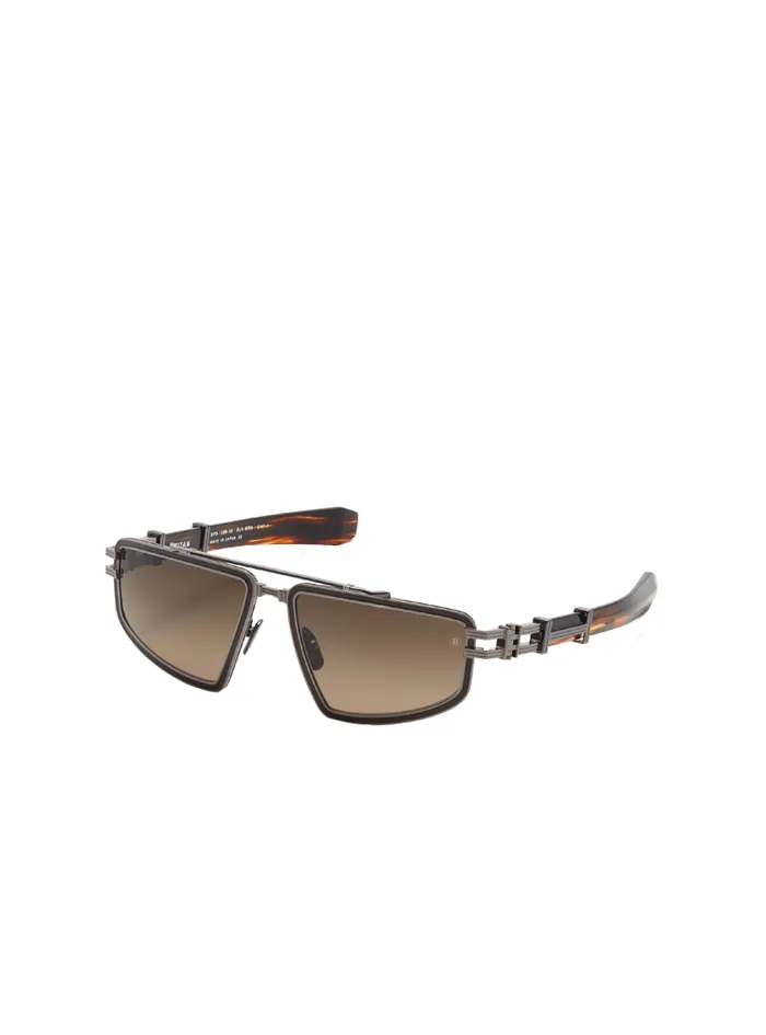 Balmain Eyewear WomenMen Titan Sunglasses Brown