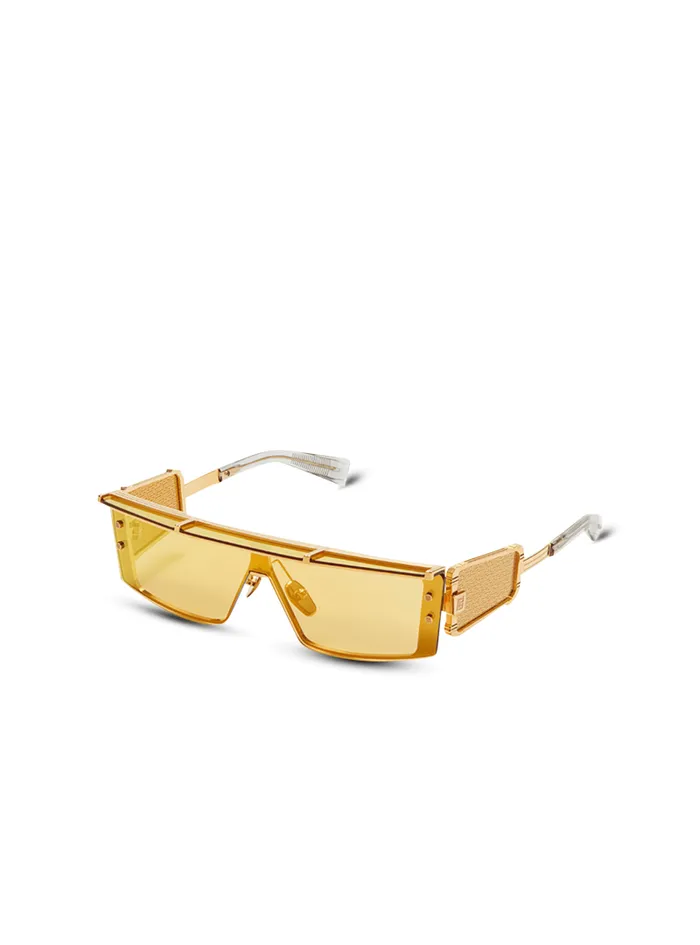 Balmain Eyewear WomenMen Wonder Boy III Sunglasses Gold