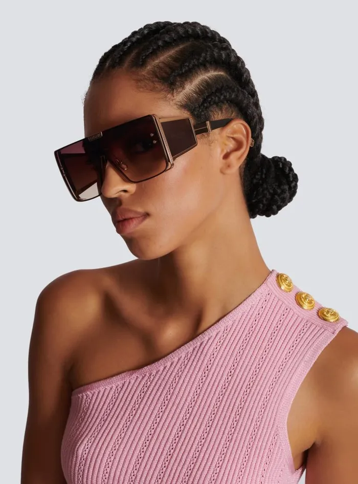 Balmain Eyewear WomenMen Wonder Boy Sunglasses Brown