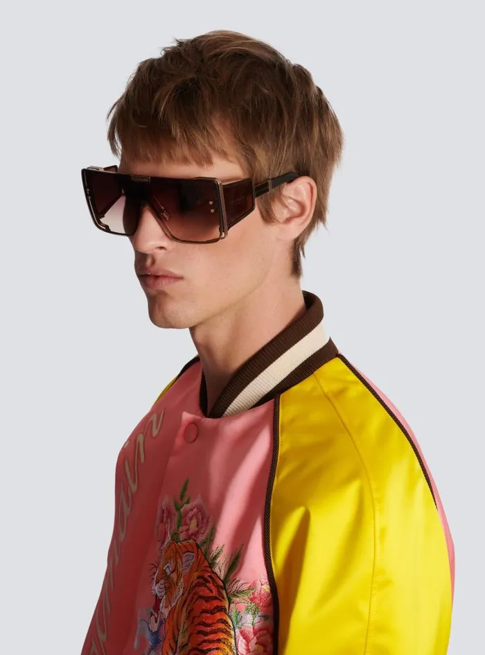 Balmain Eyewear WomenMen Wonder Boy Sunglasses Brown