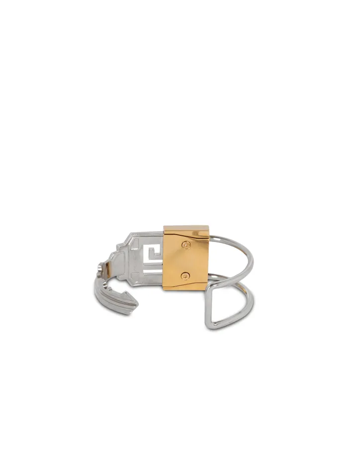 Balmain Fashion Jewelry WomenMen Brass Key Bracelet Gold