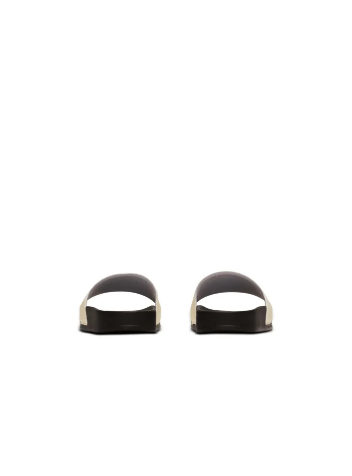 Balmain Girls 410 Years Kids Flat Logo Sandals Black