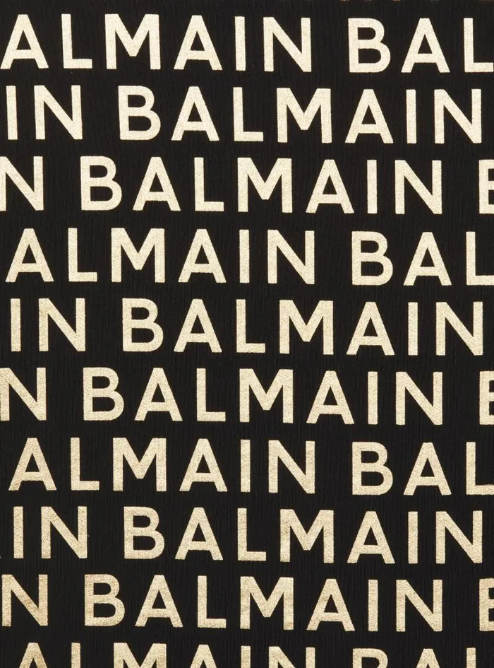 Balmain Girls 410 Years Kids Golden Tshirt Gold