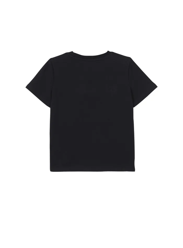 Balmain Girls 410 Years Kids Paris Metal Tshirt Black